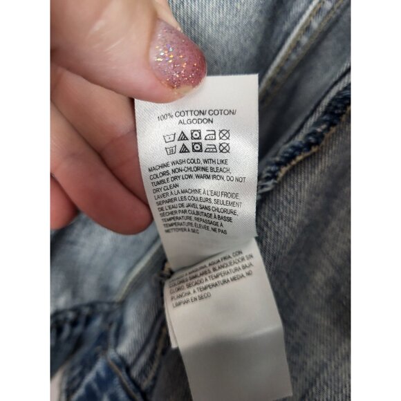 Lucky Brand Women’s XS Denim Jean Jacket NWT Distressed Fall * Retails $99 - Picture 8 of 8
